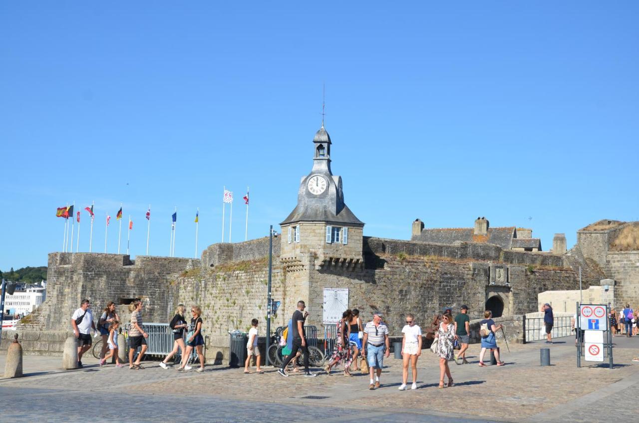 Appartement Corniche II - Superbe Vue Mer !!! Wir Sprechen Flieben Deutsch, Touristentipps, We Speak English Concarneau Exterior foto